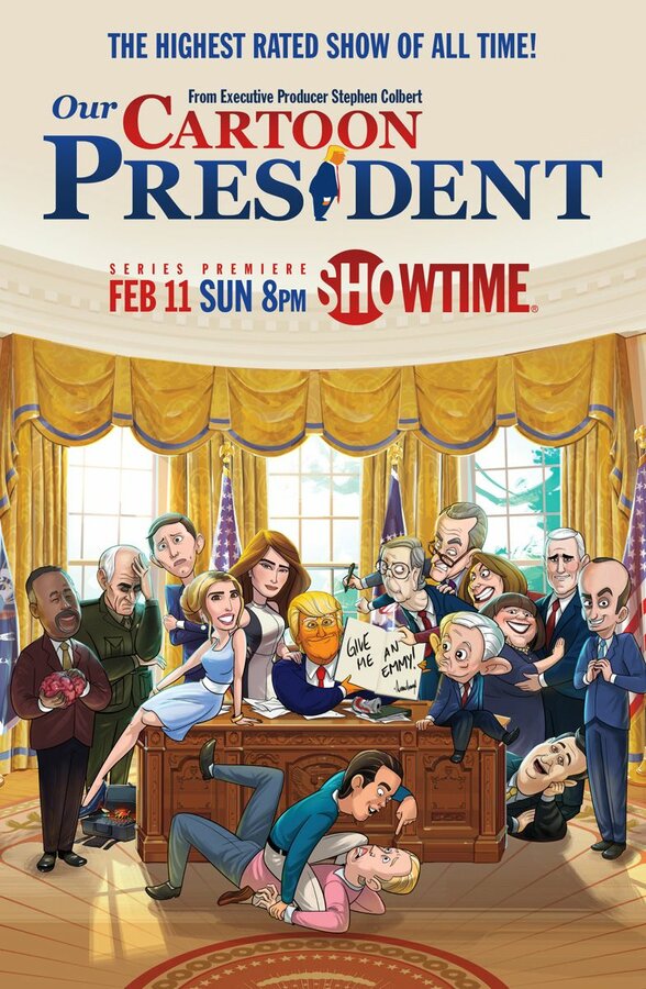 Постер сериала Наш мультяшный президент
