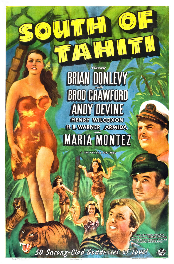 Постер фильма South of Tahiti