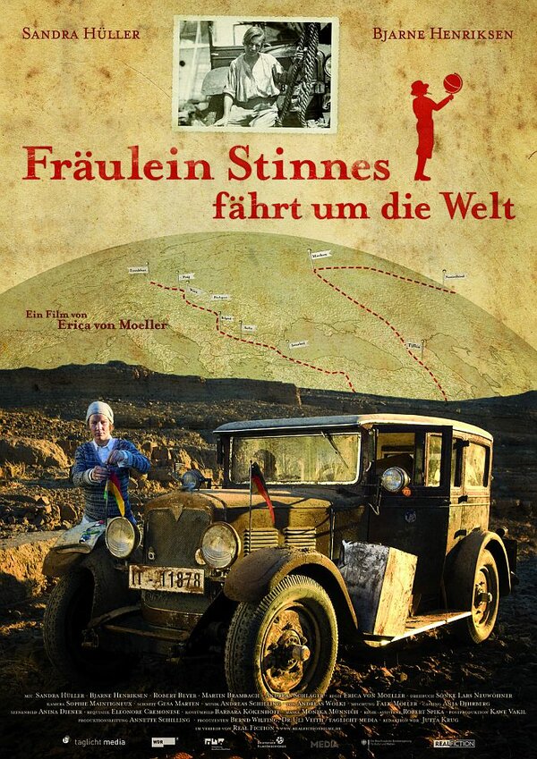 Постер фильма Fräulein Stinnes fährt um die Welt