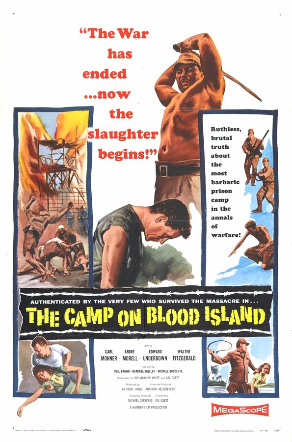 Постер фильма The Camp on Blood Island