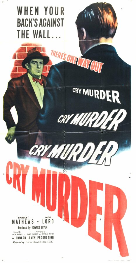 Постер фильма Cry Murder