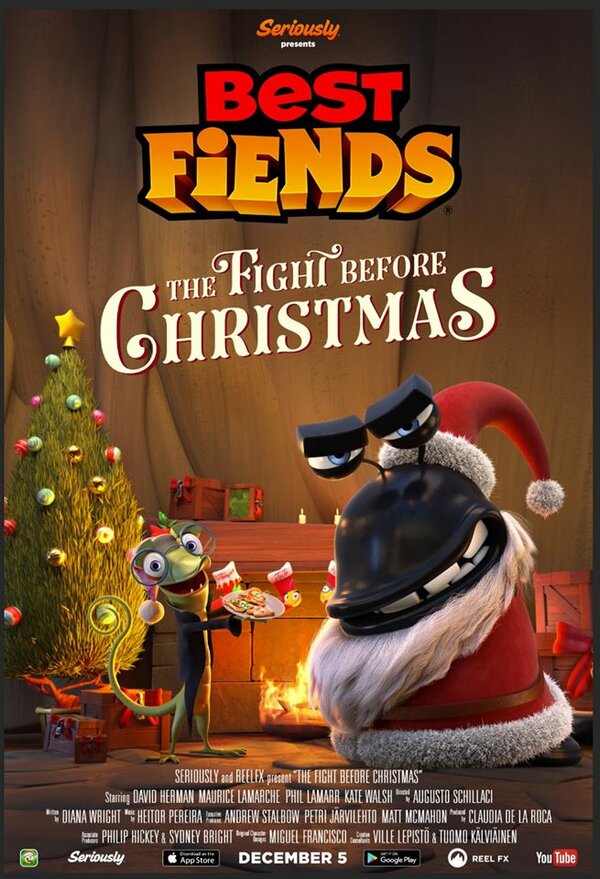 Постер фильма Best Fiends: The Fight Before Christmas