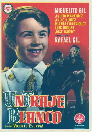 Постер Un traje blanco (1956)