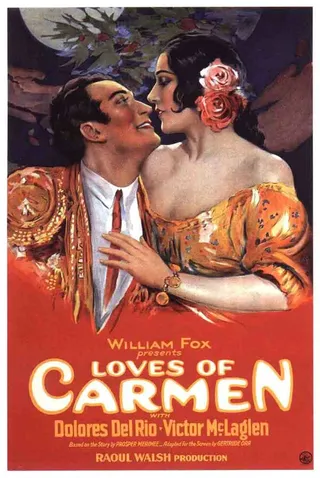 Постер Любовные истории Кармен (1927)
