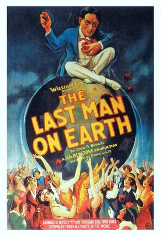 Постер Последний человек на Земле (1924)
