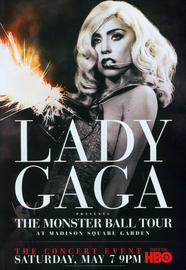 Постер фильма Lady Gaga Presents: The Monster Ball Tour at Madison Square Garden