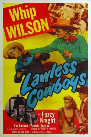 Постер Lawless Cowboys (1951)