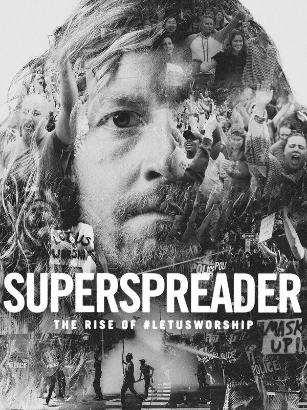 Постер фильма Superspreader: The Rise of #LetUsWorship