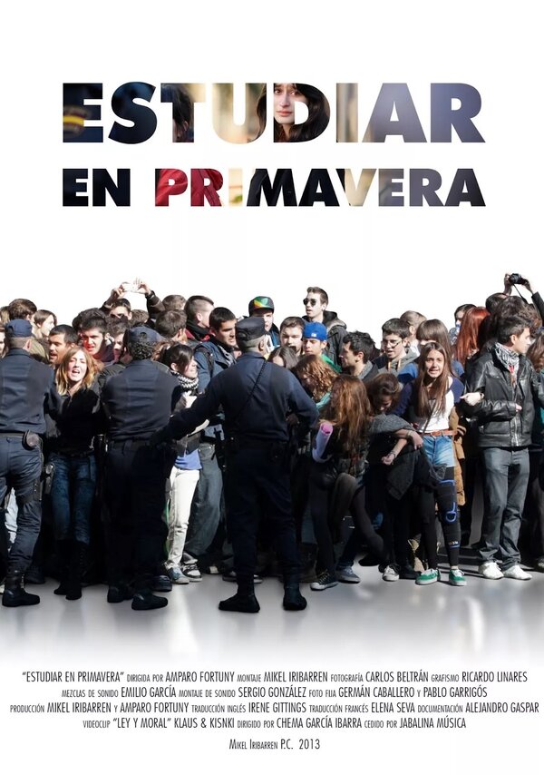 Постер фильма Estudiar en primavera