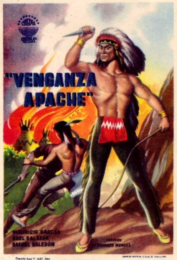 Постер фильма Venganza Apache