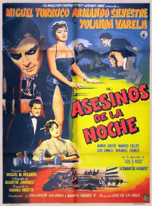 Постер фильма Asesinos de la noche