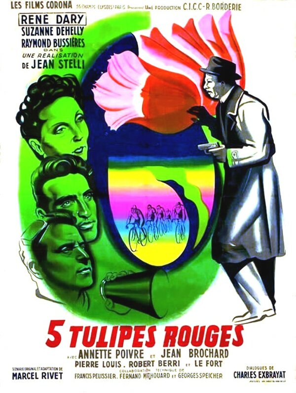 Постер фильма Cinq tulipes rouges