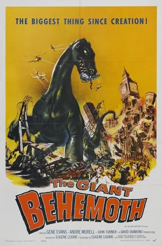 Постер Бегемот — морской монстр (1959)