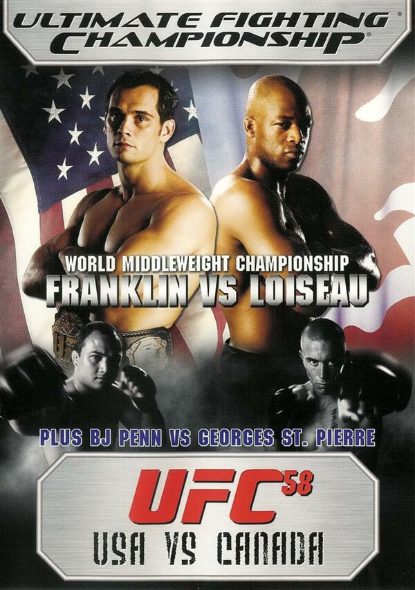 Постер фильма UFC 58: USA vs. Canada