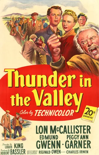 Постер Thunder in the Valley (1947)