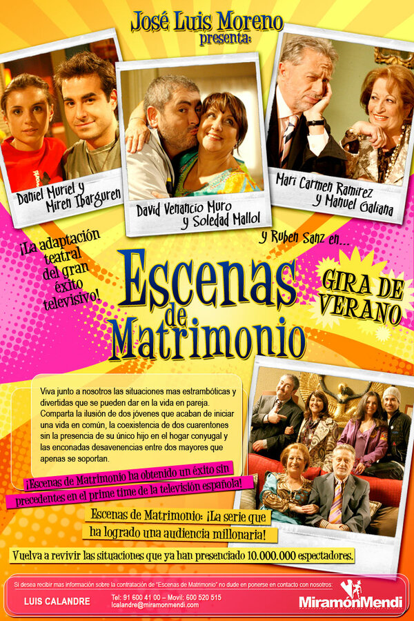 Постер сериала Escenas de matrimonio