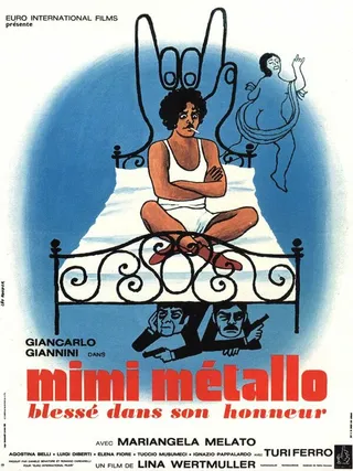 Постер Мими-металлист, уязвленный в своей чести (1972)