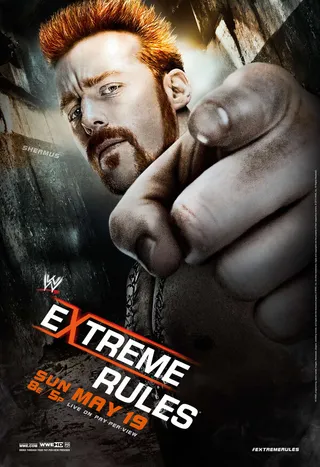 Постер WWE Экстремальные правила (2013)
