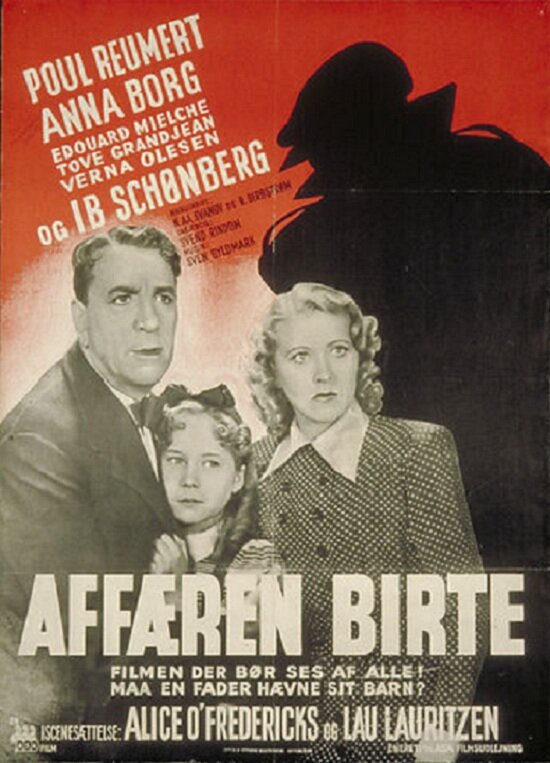 Постер фильма Affæren Birte
