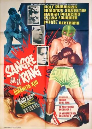 Постер Sangre en el ring (1962)