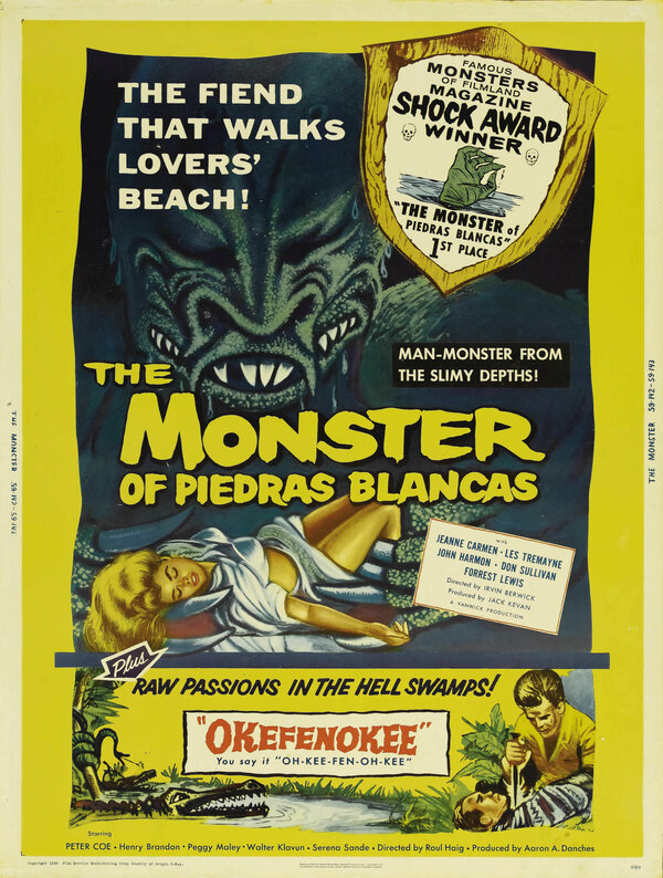 Постер фильма The Monster of Piedras Blancas