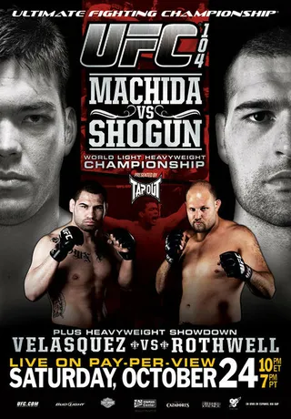 Постер UFC 104: Machida vs. Shogun (2009) Постер UFC 104: Machida vs. Shogun (2009)