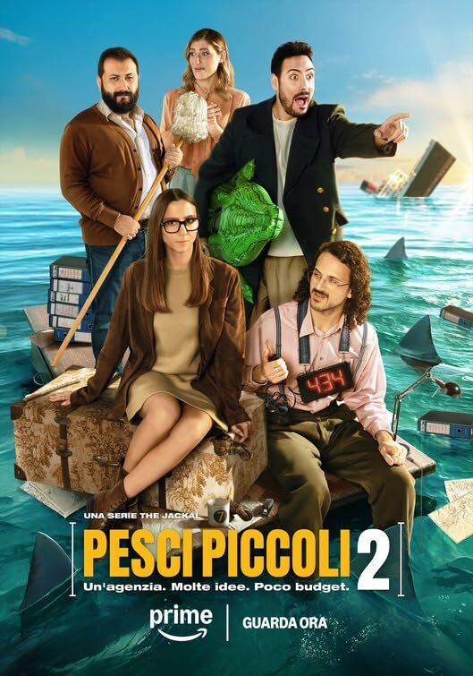 Постер сериала Маленькая рыбка. Одно агентство, много идей, небольшой бюджет