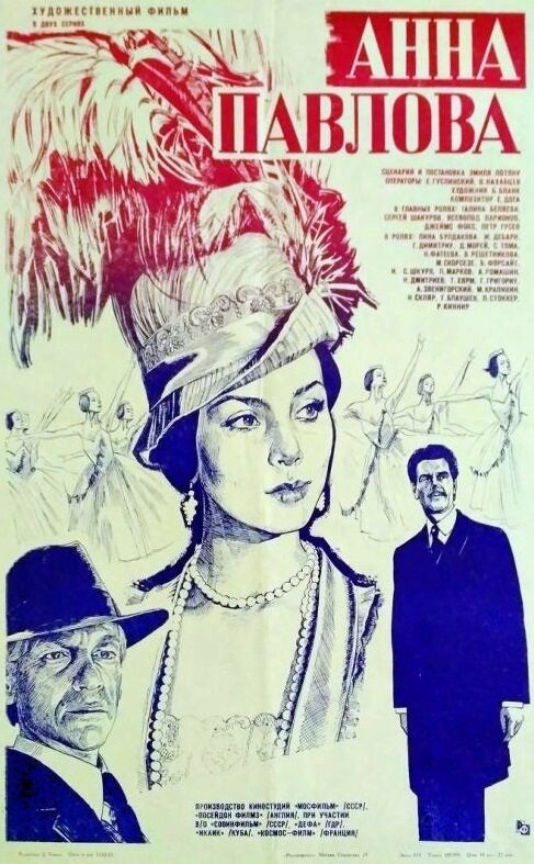Постер фильма Анна Павлова