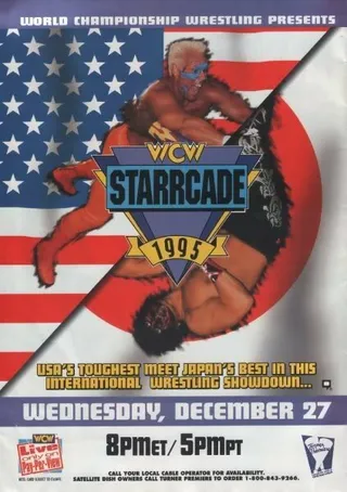 Постер WCW СтаррКейд (1995) Постер WCW СтаррКейд (1995)