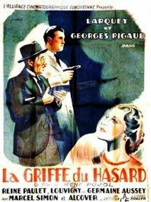 Постер фильма La griffe du hasard