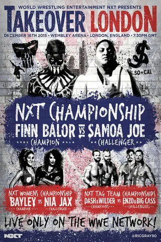Постер NXT Переворот: Лондон (2015)