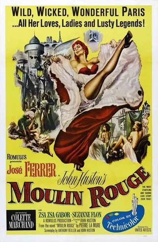 Постер Мулен Руж (1952)