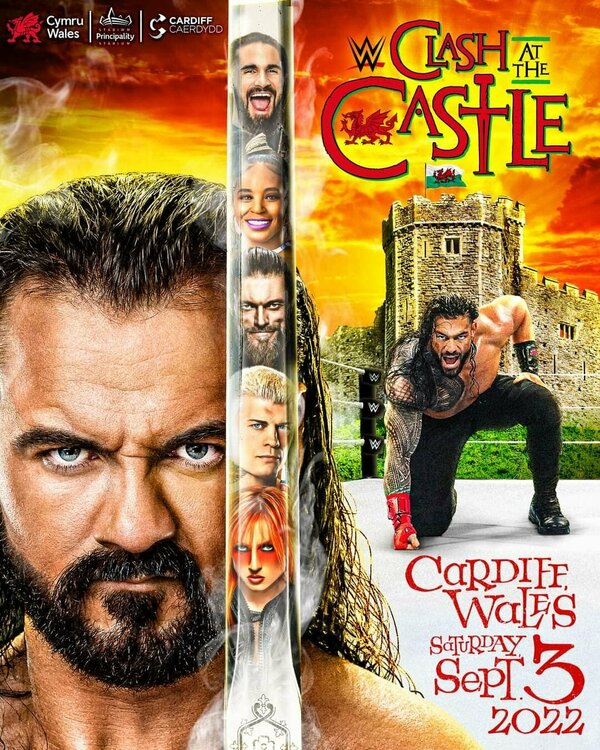 Постер фильма WWE: Столкновение в замке