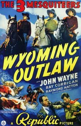 Постер Бандит из Вайоминга (1939)