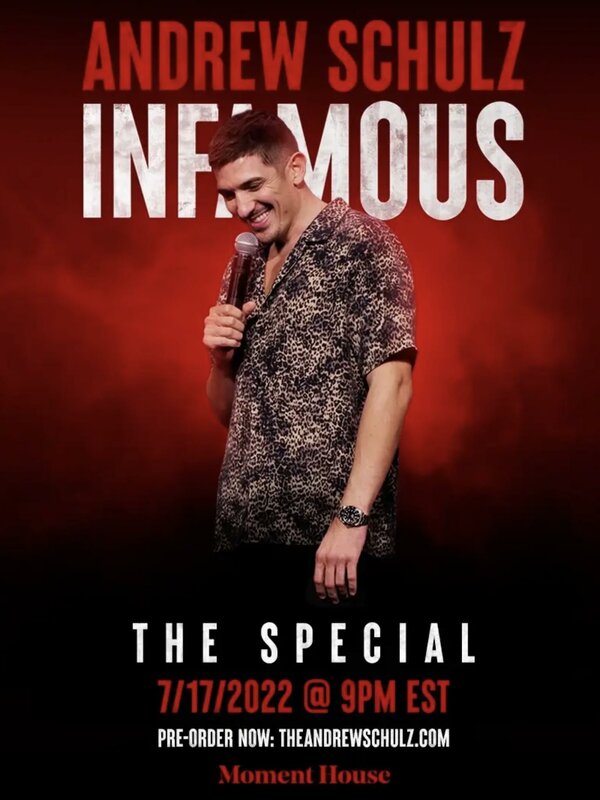 Постер фильма Andrew Schulz: Infamous