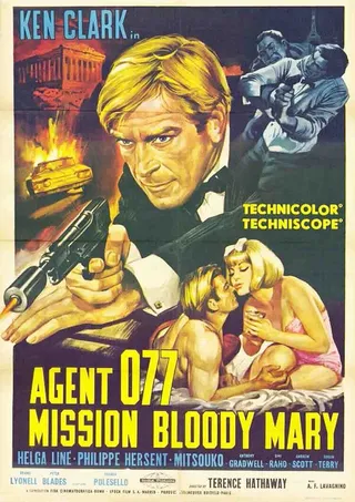 Постер Агент 077: Миссия Кровавая Мэри (1965)