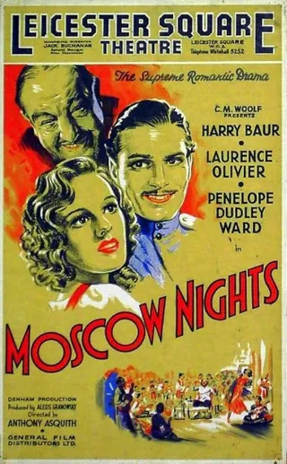 Постер Московские ночи (1935)