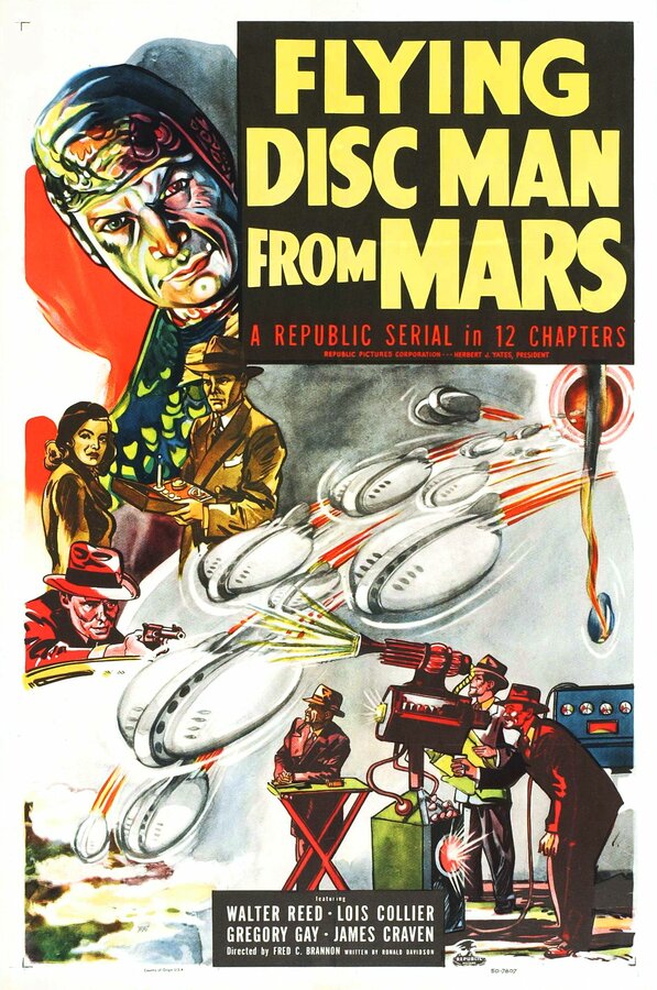 Постер фильма Flying Disc Man from Mars