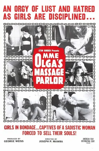 Постер Массажный салон мадам Ольги (1965)