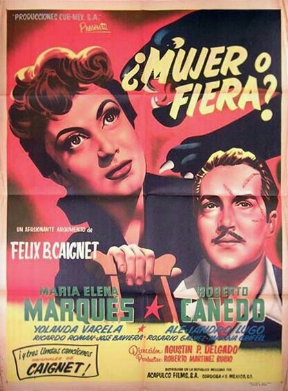 Постер фильма ¿Mujer... o fiera?