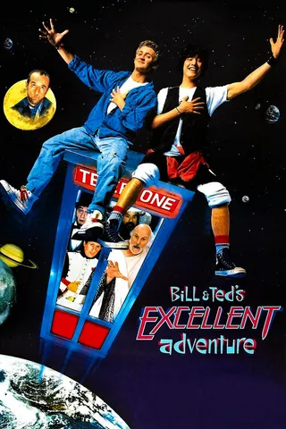 Постер Невероятные приключения Билла и Теда (1989)