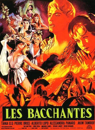 Постер Вакханки (1961)