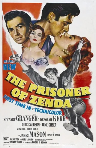 Постер Узник крепости Зенда (1952)