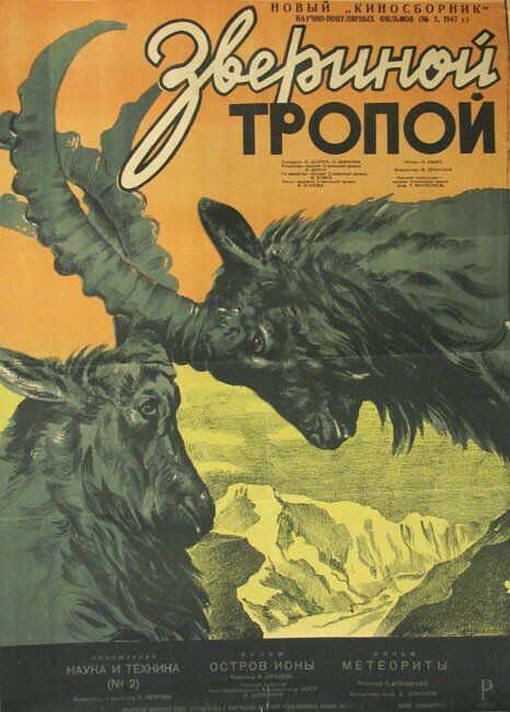 Постер фильма Звериной тропой
