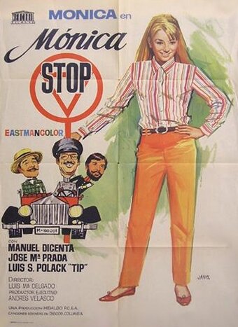 Постер фильма Mónica Stop