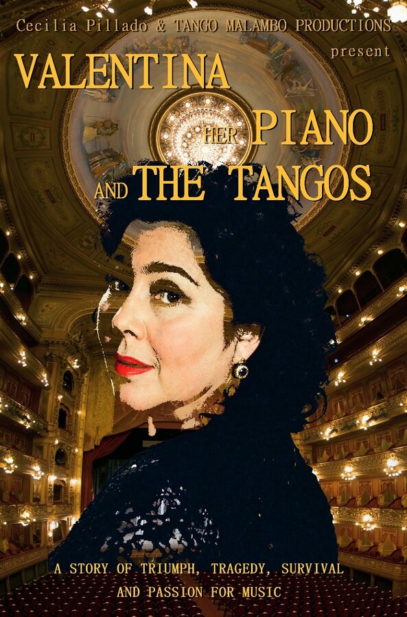 Постер фильма Valentina, Her Piano and the Tangos