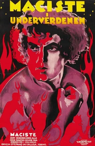 Постер Мацист в аду (1925)