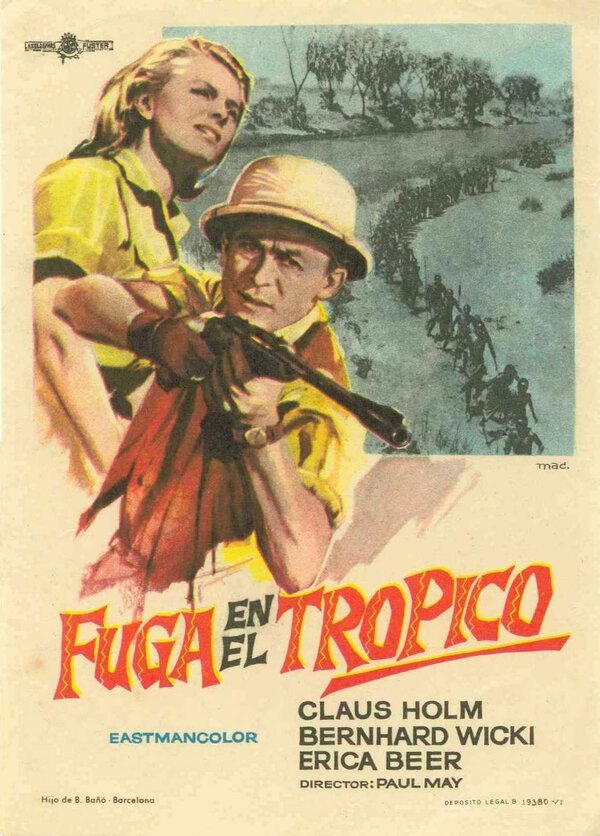 Постер фильма Flucht in die Tropennacht