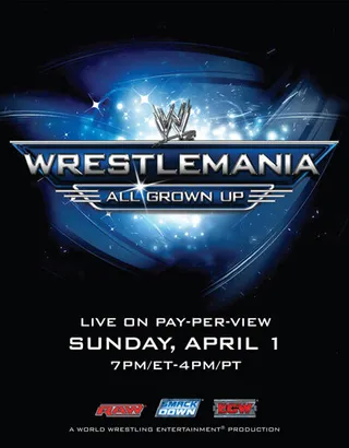 Постер WWE РестлМания 23 (2007)