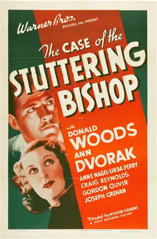 Постер Дело о заикающемся епископе (1937) Постер Дело о заикающемся епископе (1937)